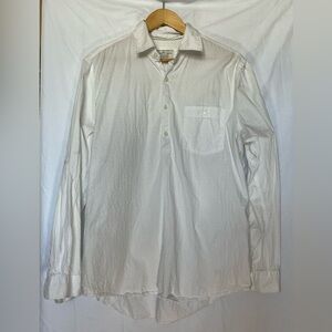 Club Room White Casual Button Down Shirt